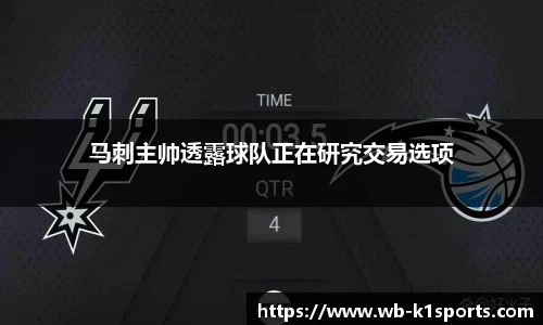 马刺主帅透露球队正在研究交易选项