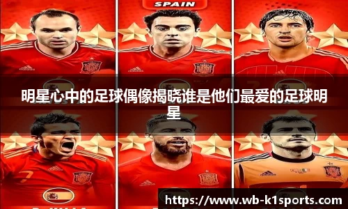 明星心中的足球偶像揭晓谁是他们最爱的足球明星