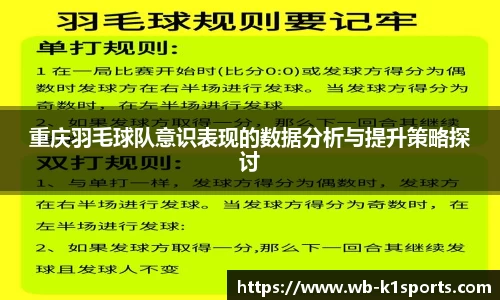 重庆羽毛球队意识表现的数据分析与提升策略探讨
